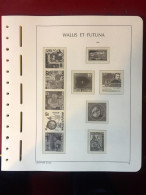 Colonie Française Wallis Et Futuna  21 Feuilles Préimprimés Avec Bande Leuchtturm 2003/2008 - Voor Bandjes