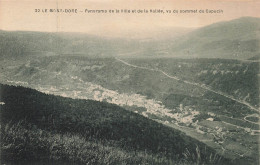 FRANCE - Le Mont Dore - Panorama De La Ville Et De La Vallée - Vu Du Sommet Du Capucin - Carte Postale Ancienne - Le Mont Dore