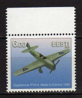 Estonia 2002 PTO-4 Training Aircraft. MNH** - Estland