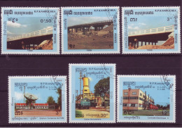 Asie - Kampuchea 1988 - Commémoratifs - 6 Timbres Différents - 6265 - Kampuchea