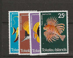 1975 MNH Tokelau Mi 38-41 Postfris** - Tokelau