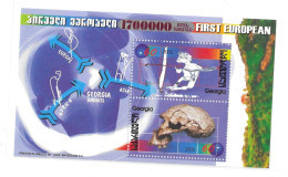 Georgia 2003 Paleontology First European S/S MNH - Géorgie