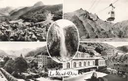 FRANCE - Le Mont Dore - Vue Générale - Le Sancy - La Grande Cascade - Le Parc - L'établissement Thermal - Carte Postale - Le Mont Dore