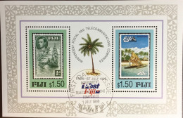 Fiji 1996 Postal & Telecommunications Minisheet FU - Fidji (1970-...)