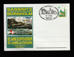 PCN1181- ALEMANHA 1998- NÃO CIRCULADO C/ SELO (CTO)_  BARCOS - Postcards - Used