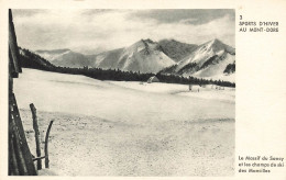 FRANCE - Le Mont Dore - Le Massif Du Sancy Et Les Champs De Ski Des Mancilles - Carte Postale - Le Mont Dore