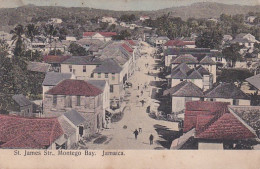 241660Jamaica, St James Str. Montego Bay (1909)(little Tear Right Side) - Jamaïque