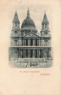 ROYAUME-UNI - Paul's Cathedral - London - Vue Générale De La Cathédrale - Carte Postale Ancienne - Otros & Sin Clasificación