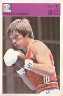 Viktor Ribakov USSR Russia Boxing Trading Card Svijet Sporta - Boksen