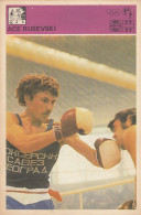 Ace Rusevski Yugoslavia Boxing Trading Card Svijet Sporta - Boxe