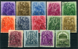 HUNGARY 1938 St.Stephen 900th Anniversary Used.  Michel 551-64 - Used Stamps