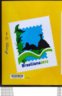 PB 29 Brazil Personalized Stamp Brasiliana 2013 Corcovado ECT New Logo Gummed 2017 Vignette G - Personalisiert