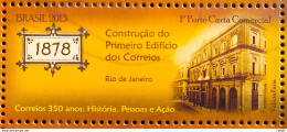 C 3261 Brazil Stamp 350 Years Of Correios 2013 Postal Service Building - Unused Stamps