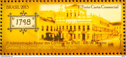 C 3251 Brazil Stamp 350 Years Of Correios 2013 Postal Service Building - Unused Stamps