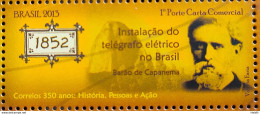 C 3256 Brazil Stamp 350 Years Of Correios 2013 Postal Service Telegraphy - Unused Stamps