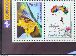 C 2854 Brazil Personalized Stamp Ipe Flag Boituva Drawing 2013 Vignette Correios - Personnalisés