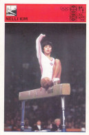 Nelli Kim Kazakhstan Russia Gymnastics Trading Card Svijet Sporta - Ginnastica