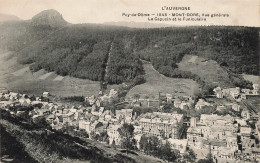 FRANCE - Le Mont Dore - Vue Générale - Le Capucin Et Le Funiculaire - Carte Postale Ancienne - Le Mont Dore