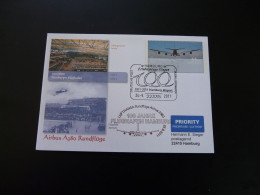 Plusbrief Lettre Cover Aviation Airbus A380 Lufthansa Rundfluge Hamburg Airport 2011 - Private Covers - Used