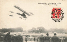 Marseille Aviation 1910 * Parc Borély , Aviateur FISCHER Dans Un Virage * Avion Fischer - Non Classés