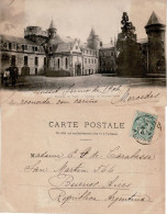 FRANCE 1904 POSTCARD SENT  FROM VICHY TO BUENOS AIRES - 1900-29 Blanc