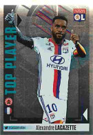 Stickers Panini France Foot 2016-2017 - 380 - Lyon - Alexandre Lacazette - Voir Scans Recto-Verso - Französische Ausgabe