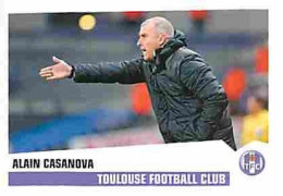 Stickers Panini France Foot 2013-2014 - 440 - Toulouse Football Club - Alain Casanova - Voir Scans Recto-Verso - Französische Ausgabe