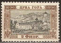 1896 - Crna Gora Manastiri 2 Fiorin Z.11 1/2 - Montenegro