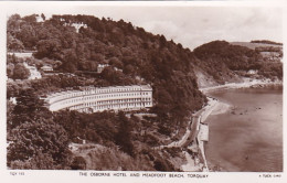 251166The Osborne Hotel And Meadfoot Beach, Torquay. - Torquay