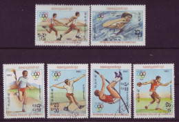 Asie - Kampuchea 1983 - Los Angeles - Jeux Olympiques D'été - 6 Timbres Différents - 6285 - Kampuchea