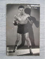 Carte Photo Boxeur - Roger Gehanno - Boxe