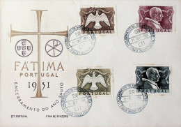 1951 Portugal Encerramento Do Ano Santo (Fátima) - FDC