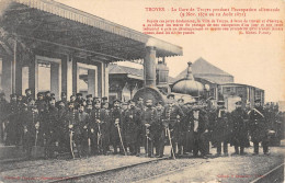 CPA 10 TROYES / LA GARE DE TROYES PENDANT L'OCCUPATION ALLEMANDE - Troyes