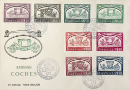 1952 Portugal Museu Nacional Dos Coches - FDC