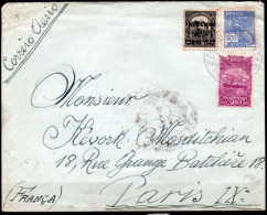 1929 - COURRIER Par Avion - Sao Paulo, Brésil Vers Paris, France - LIGNE MERMOZ - Posta Aerea