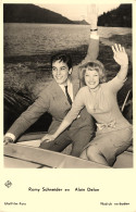 Romy SCHNEIDER & Alain DELON * Carte Photo * Actrice Germano Française Née à Vienne Wien * Cinéma - Acteurs