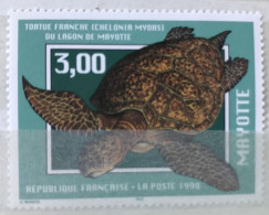 Mayotte 1998 ~ Tortue Franchise (Chelonia Mydas) ~ MNH ~ Mi 43 ~ Turtle - Ongebruikt