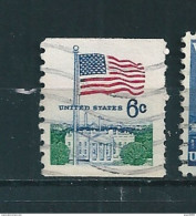 N° 842a Drapeau Et Maison Blanche    Stamp Etats Unis D' Amérique Timbre USA  (1967) - Oblitérés