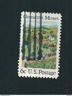 N° 873 ''Fête Nationale'' De Grandma Moses (1860-1961) USA Timbre Etats-Unis (1969) Oblitéré - Gebraucht