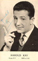 Harold KAY * Carte Photo Dédicace Autographe Signature * Animateur De Radio Et Acteur Français Né à Courbevoie * Cinéma - Acteurs