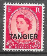 Bureaux Anglais : Tanger : Elisabeth II : N°60 Chez YT. - Morocco Agencies / Tangier (...-1958)