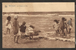 Wenduine.   Les Enfants  à La Mer - Wenduine