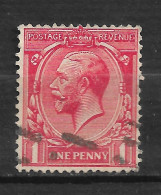 GRANDE  BRETAGNE " N°   140  " GEORGE V " - Used Stamps