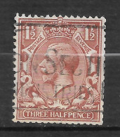 GRANDE  BRETAGNE " N°   141  " GEORGE V " - Used Stamps