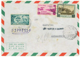 P2678 - SOMALIA AFIS , ESPRESSO VIA AEREA, 21.1.52 - Somalia (AFIS)