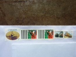 2024  5 Stamps Used On A Letter - Oblitérés