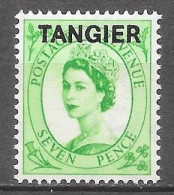 Bureaux Anglais : Tanger : Elisabeth II : N°64 Chez YT. - Morocco Agencies / Tangier (...-1958)