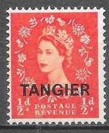 Bureaux Anglais : Tanger : Elisabeth II : N°56 Chez YT. - Morocco Agencies / Tangier (...-1958)