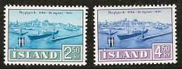 Islande 1961 N° Y&T : 309 Et 310 * - Neufs