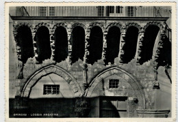 BRINDISI   LOGGIA   ANGIOINA             2 SCAN    (VIAGGIATA) - Brindisi